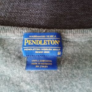 Men's XL Pendleton lambswool sweater